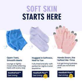 Dr. Frederick’s demonstration of gentle washing to protect gel lining longevity