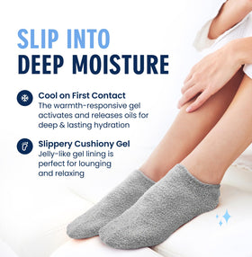 Dr. Frederick's before and after heel detail illustrating softer skin