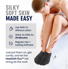 Dr. Frederick’s socks folded in travel pouch for easy on-the-go care