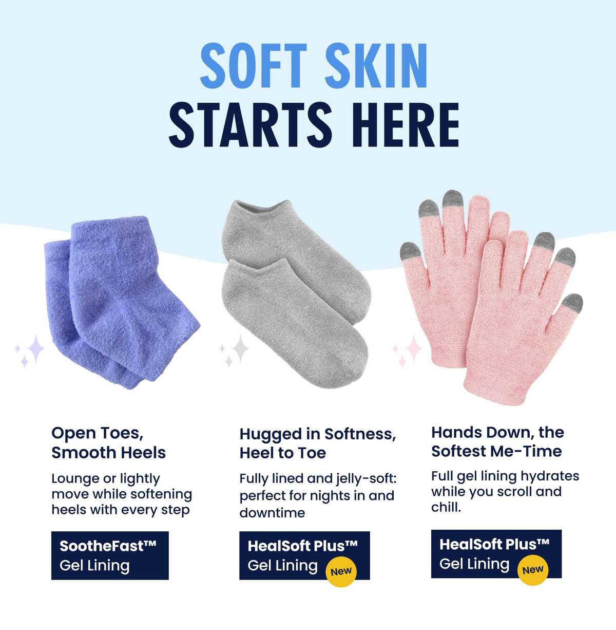 Dr. Frederick's socks being gently hand-washed to show durability