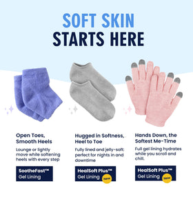 Dr. Frederick's socks being gently hand-washed to show durability
