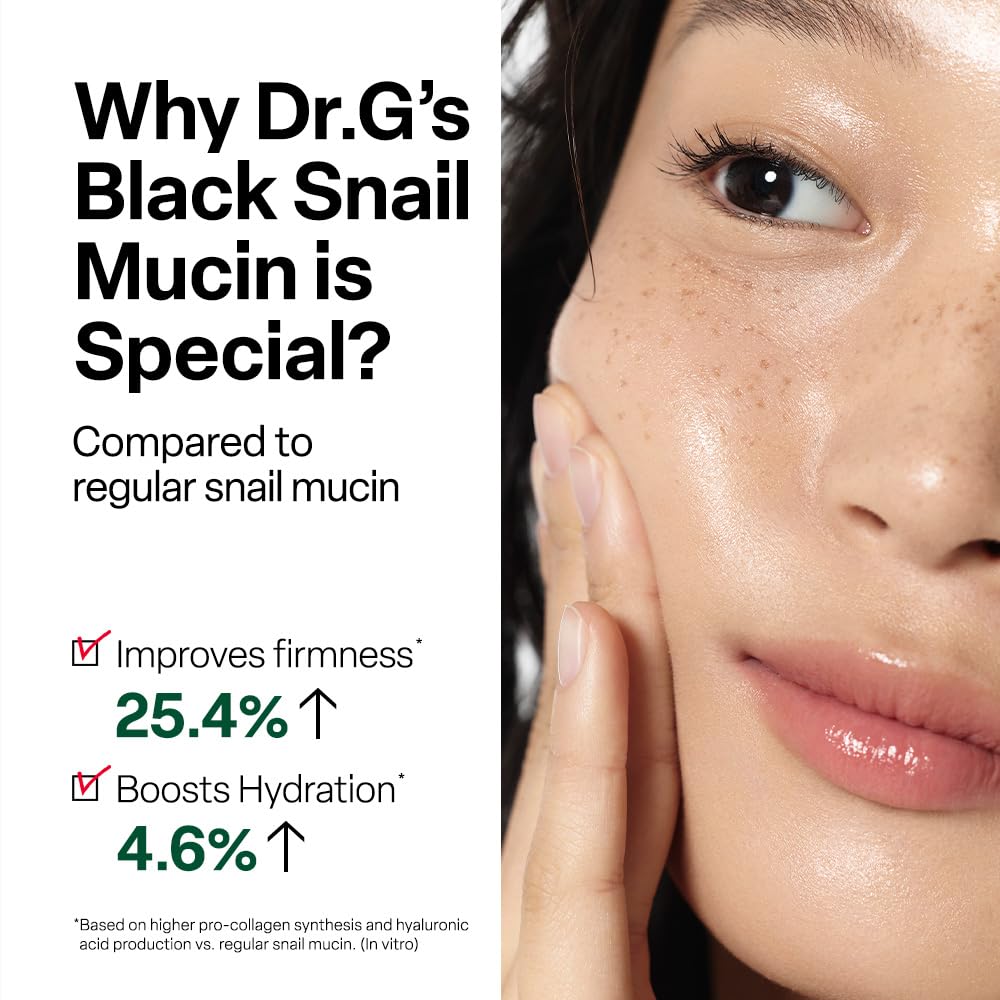 Dr. G cream spread on skin showing immediate hydration and soft feel