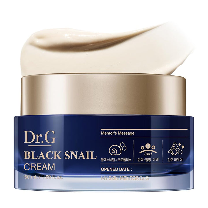 Dr. G jar front view showing label and luxurious moisturizing benefit