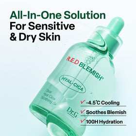 Dr.G serum texture droplet highlighting lightweight hydration benefit