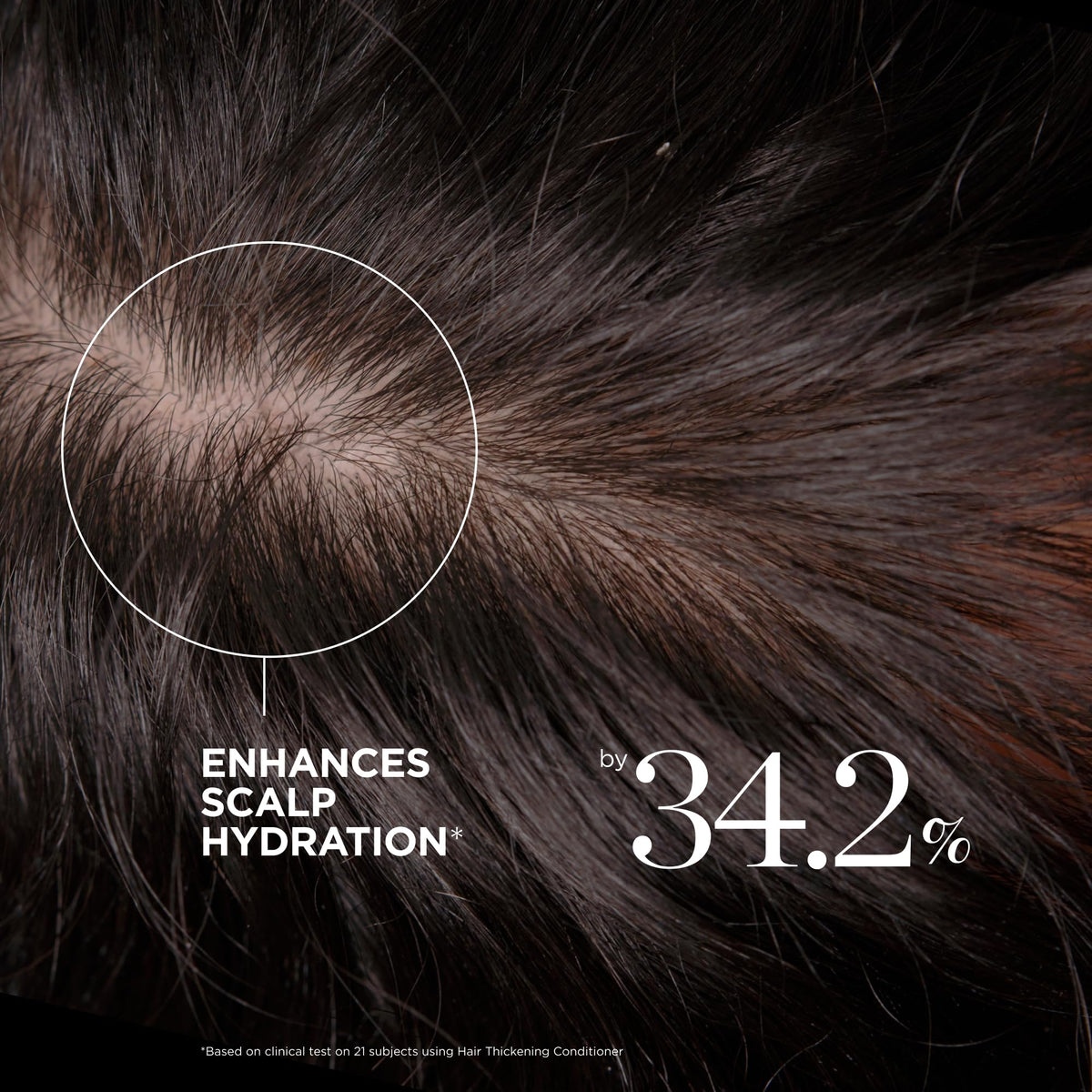 Dr. Groot bathroom lifestyle setting showing daily use for healthier hair