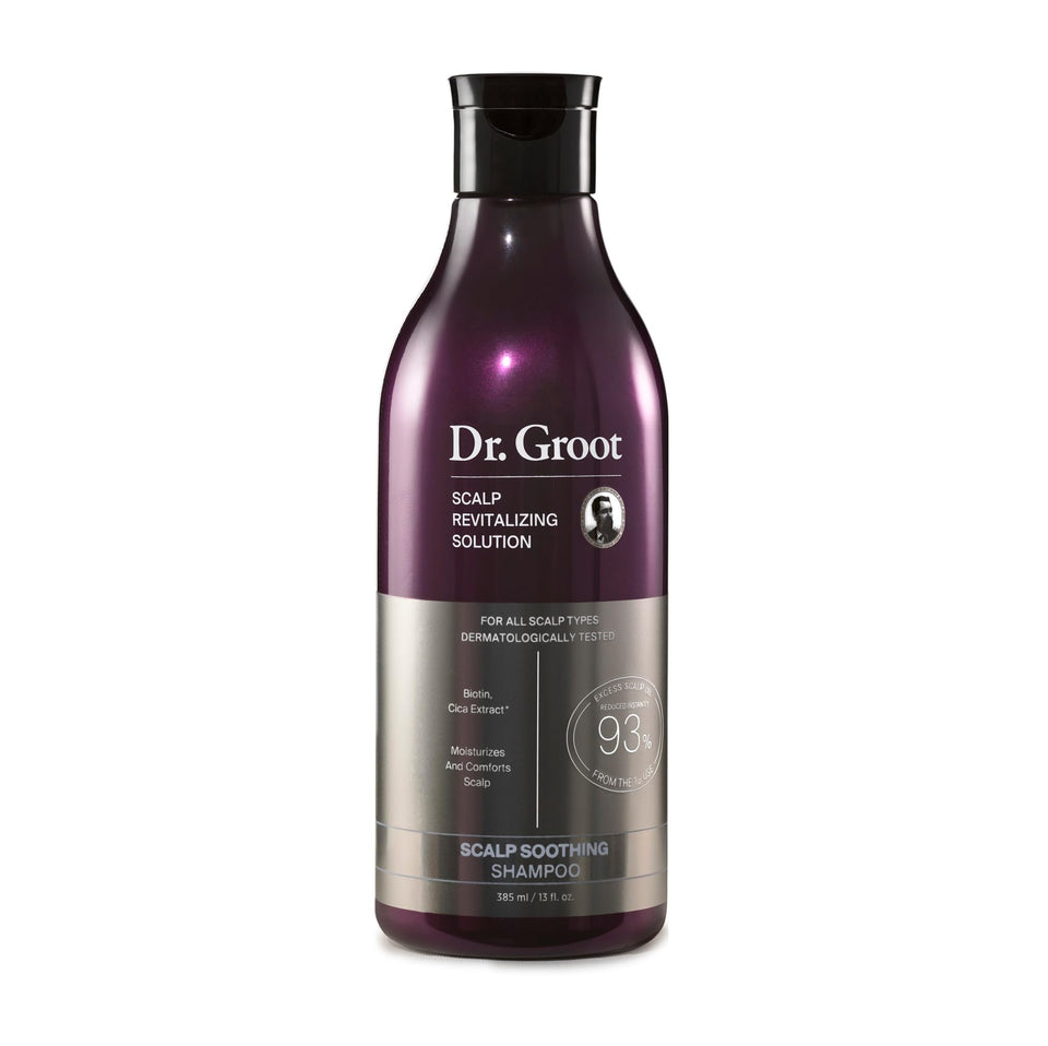 Dr. Groot front bottle shot showing clean design and brand clarity benefit