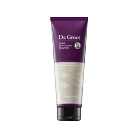 Dr. Groot front packaging bottle showing product and benefit for fuller hair