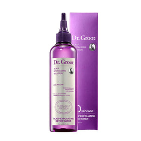 Dr. Groot front packaging showing detox water and clear benefits