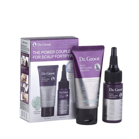 Dr. Groot front packaging travel set showing kit and benefits