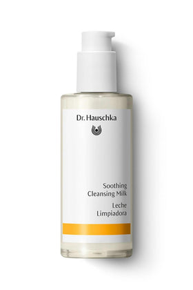 Dr. Hauschka front bottle showing packaging and gentle cleanser benefit