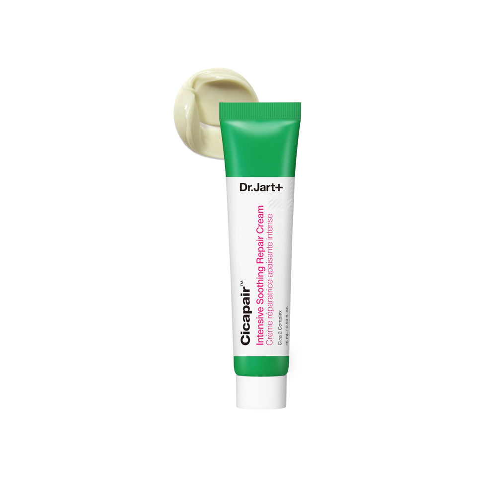 Dr.Jart+ jar front view showing calming moisturizer for redness relief