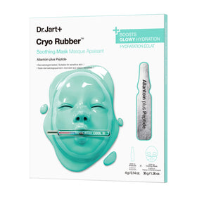 Dr.Jart+ box front showing product packaging and cooling mask benefit
