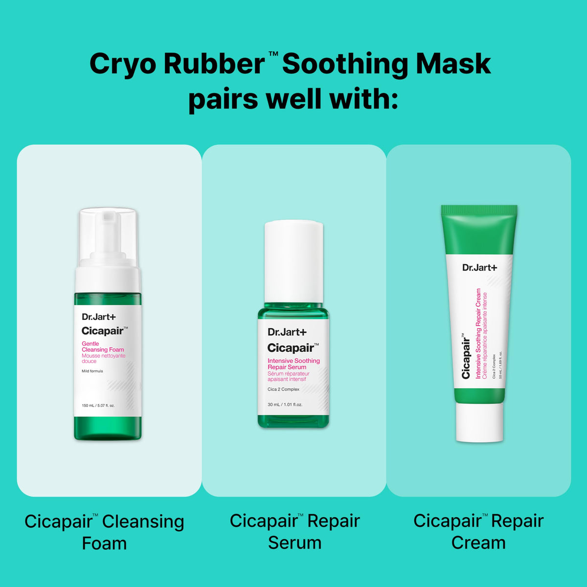 Bathroom scene with Dr.Jart+ mask in routine conveying calming skincare ritual