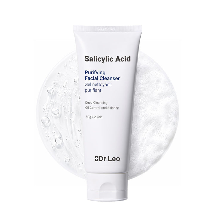 Dr.Leo front packaging showing cleanser benefits and size
