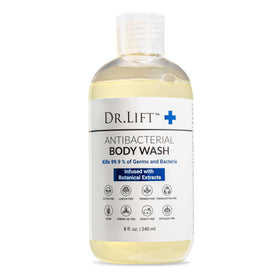 DR. LIFT front packaging showing bottle and scent, refreshing hydration benefit
