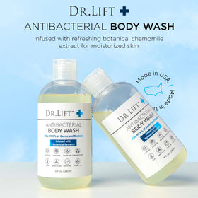DR. LIFT texture lather closeup displaying creamy foam and moisturizing benefit