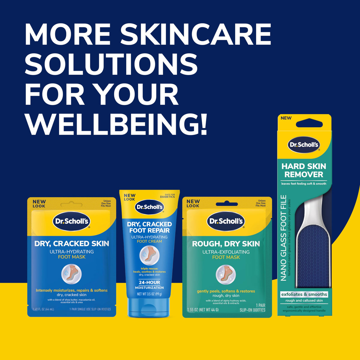 Dr. Scholl's bedside nighttime routine scene supporting evening use