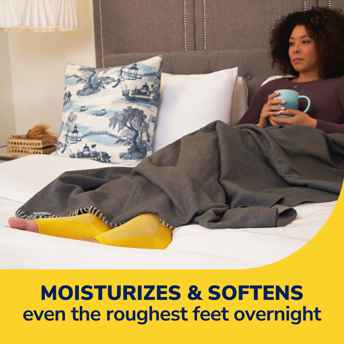 Dr. Scholl's cream texture close-up demonstrating rich hydration