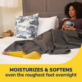 Dr. Scholl's cream texture close-up demonstrating rich hydration