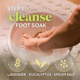 Dr. Scholl's exfoliating mask tube with applicator targeting calluses