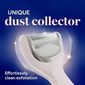 Dr. Scholl's Pedi Perfect LED indicator lit showing battery status for reliable runtime