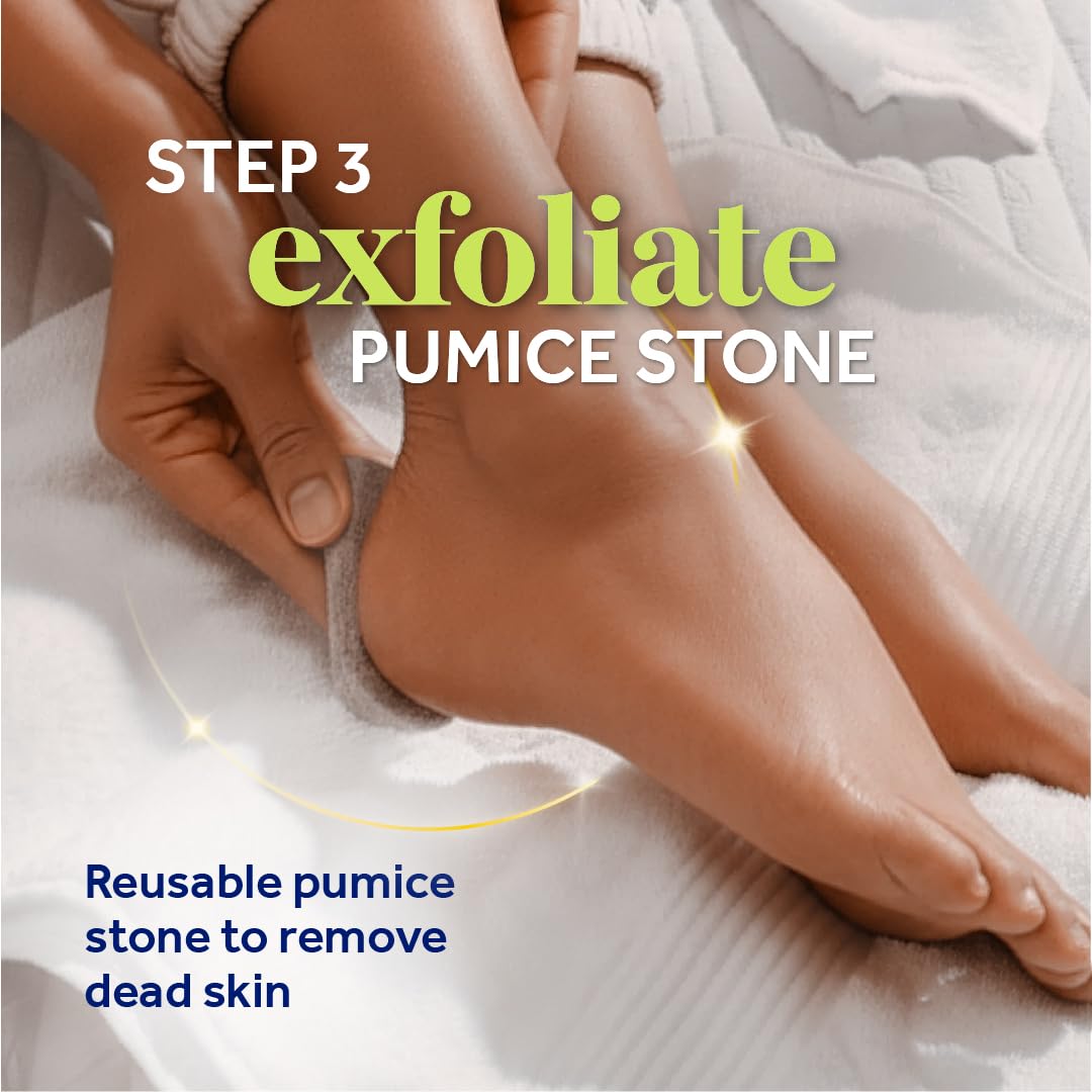 Dr. Scholl's pumice stone close-up showing texture for gentle smoothing