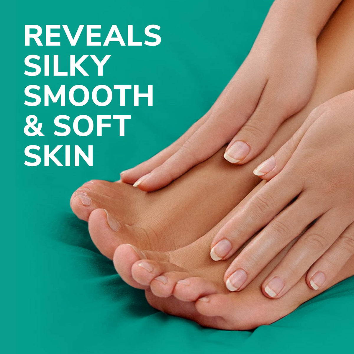 Dr. Scholl's single prefilled exfoliating sock opened for use benefit