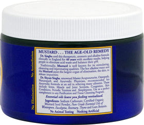 Dr. Singha's open jar with visible label detail for clear ingredient benefit