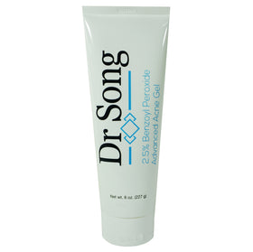 Dr Song front bottle and label showing 8 oz size and treatment purpose, clear and informative