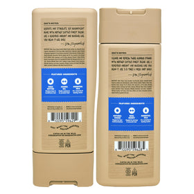 Dr. Squatch conditioner cream texture highlighting moisturizing, silky finish