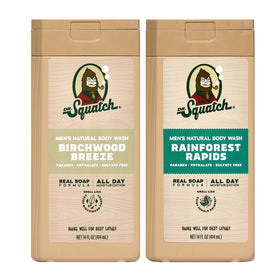 Dr. Squatch front packaging showing both scent bottles and value