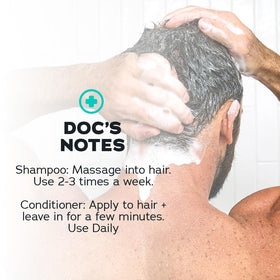 Dr. Squatch in-shower use with lather showing effective cleansing in action