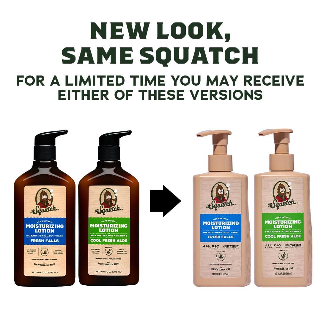 Dr. Squatch pump top close-up illustrating easy dispensing and controlled use