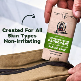dr. squatch two-stick 2-pack lined up for value and daily rotation