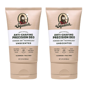 Dr. Squatch unscented packaging showing two sticks and clear labeling for convenience