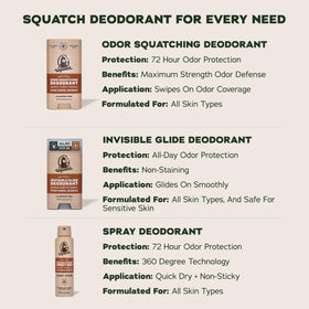 Dr. Squatch two-pack side-by-side on shelf emphasizing value and variety