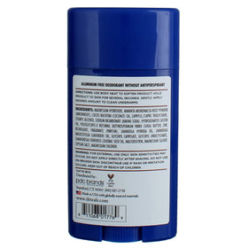 Dr Teal's deodorant in use applied to underarm demonstrating easy glide