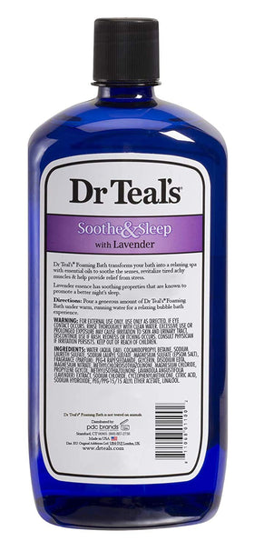 Dr Teal's eucalyptus and spearmint bottle pump detail showing dispensing ease and refreshing benefit