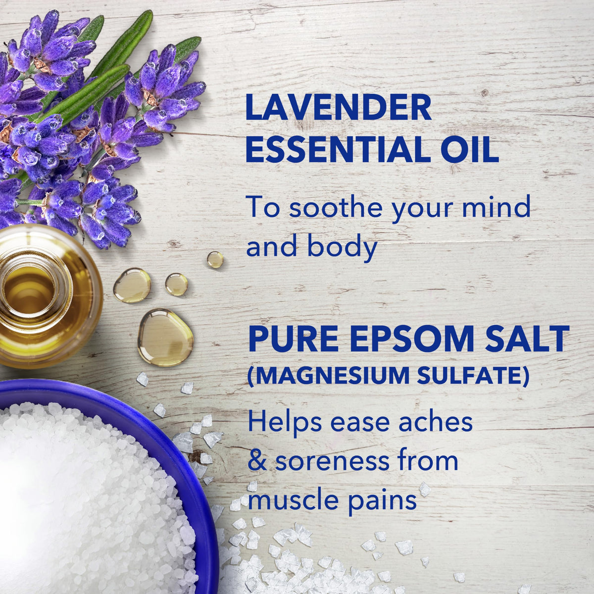 Dr Teal's foot soak basin using the salt to relieve tired feet