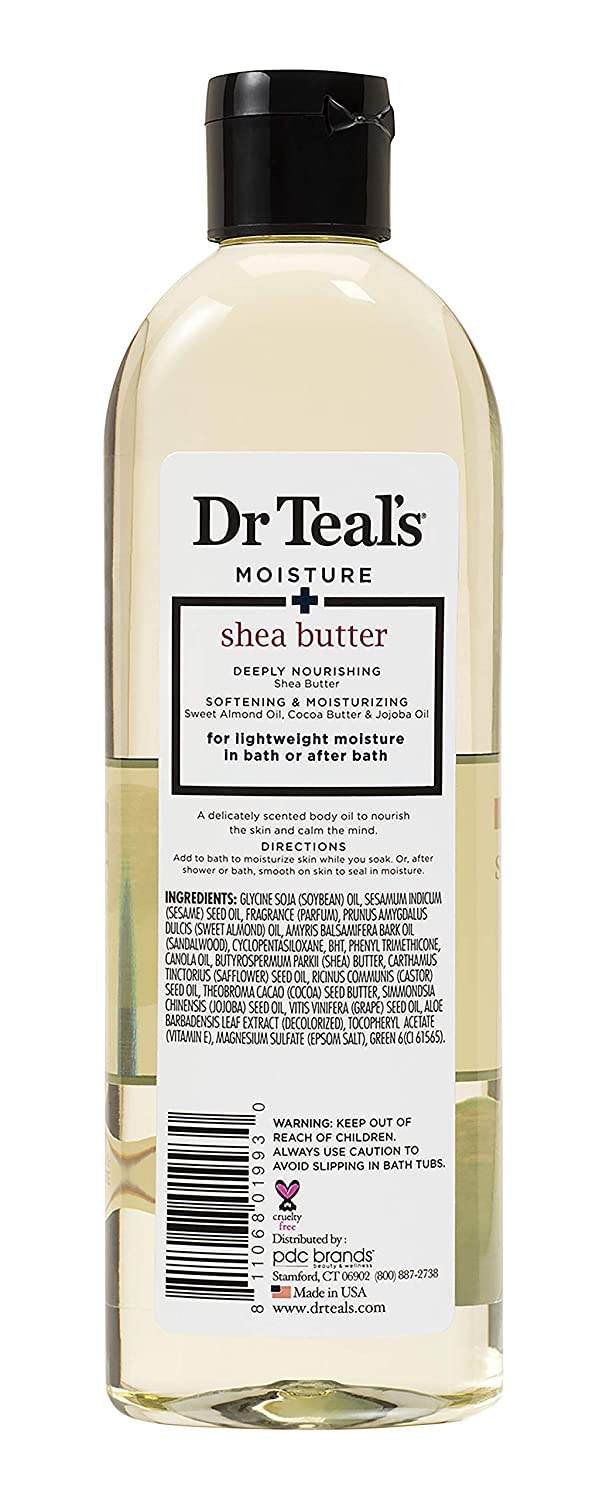 Dr Teal's gift set styled in bathroom to suggest at-home spa relaxation benefit