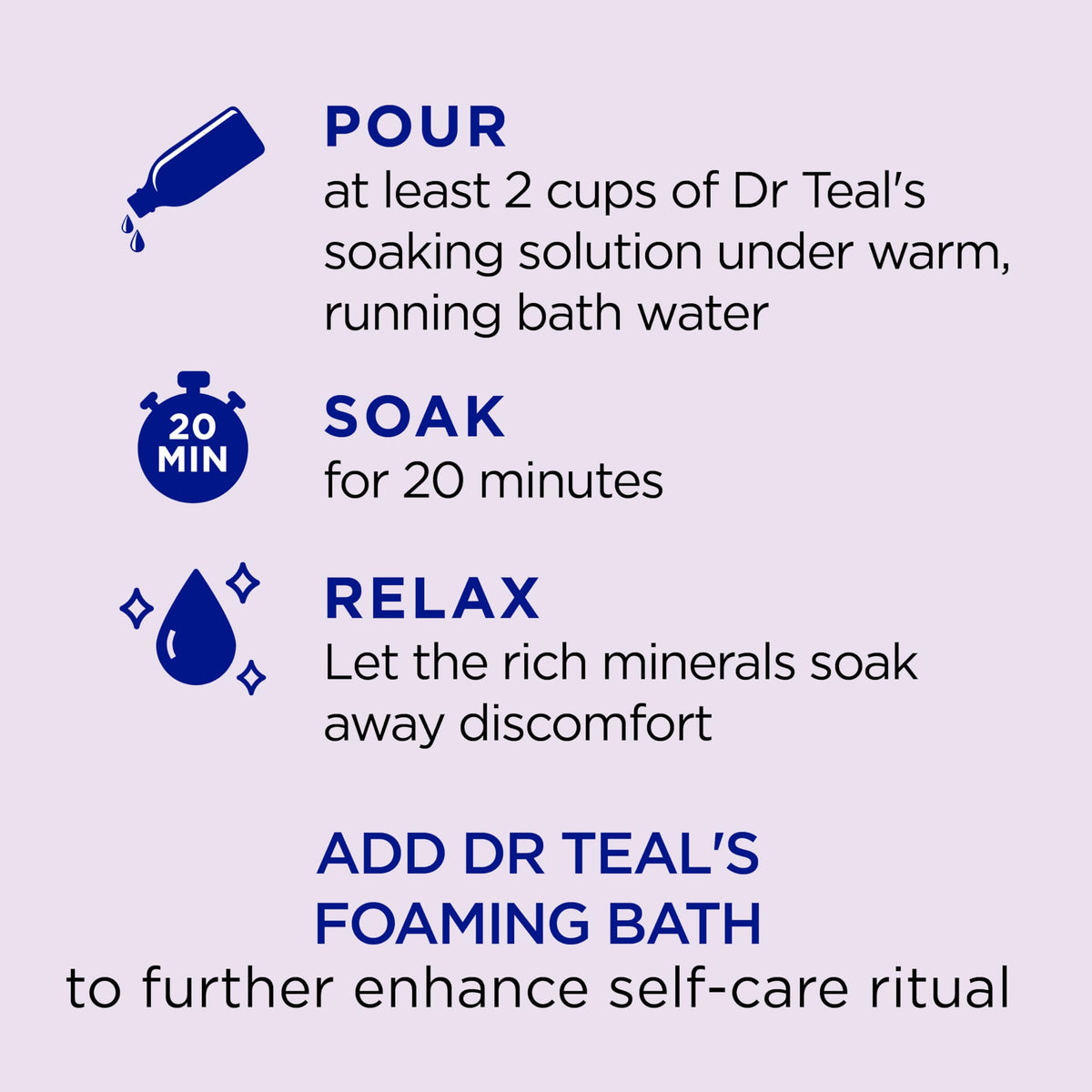 Dr Teal's coconut oil visual highlighting nourishing ingredient for softer skin