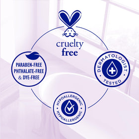 Dr Teal's label close-up showing ingredients and melatonin blend for reassurance