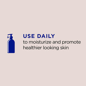 Dr Teal's lotion squeezed onto hand demonstrating smooth absorbency benefit