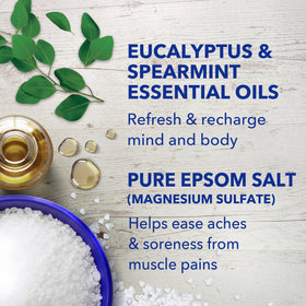 Dr Teal's pack of four containers for continuous self-care convenience