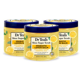 Dr Teal's front jar view showing label and benefits