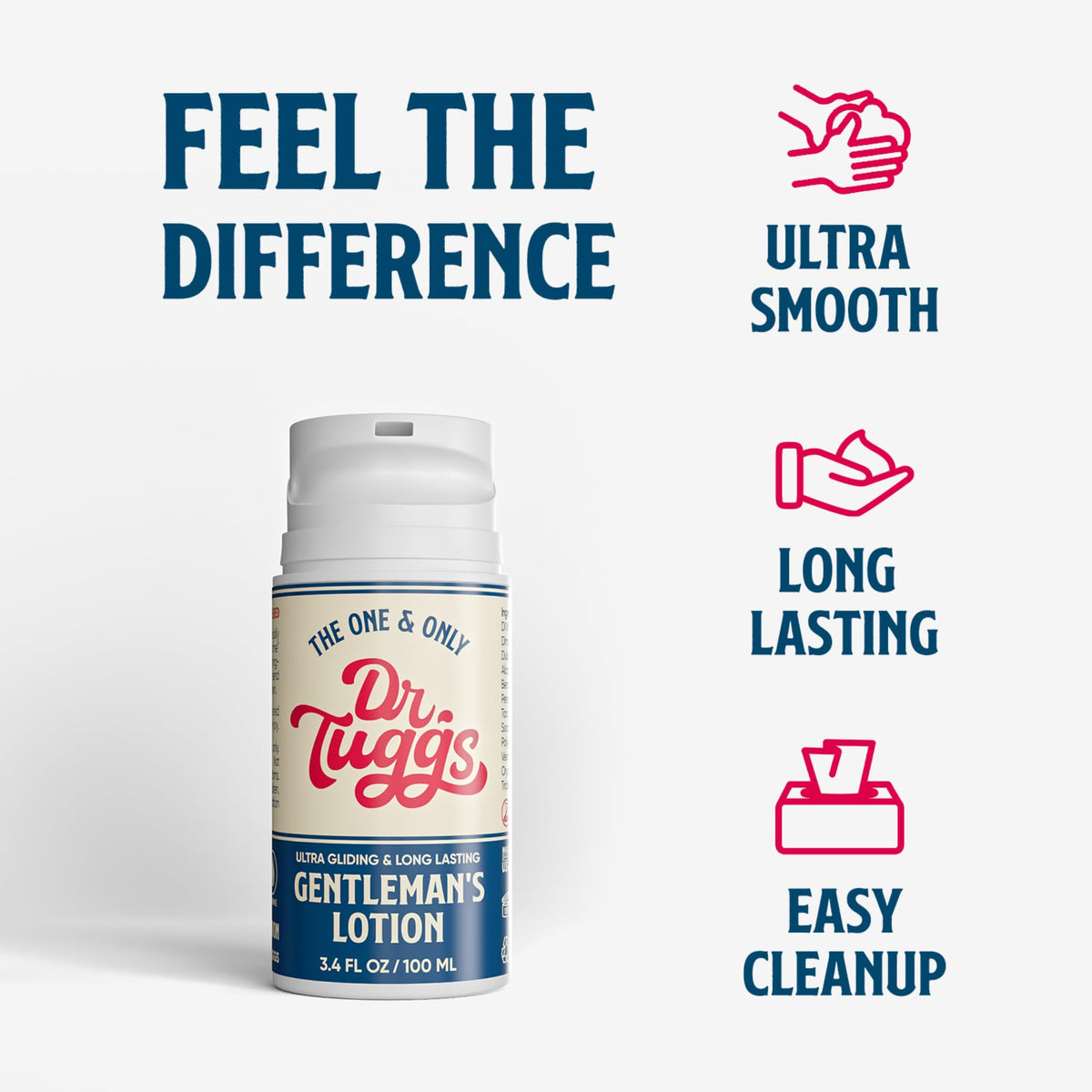 Dr. Tuggs label close-up highlighting ingredients and clean formulation benefits