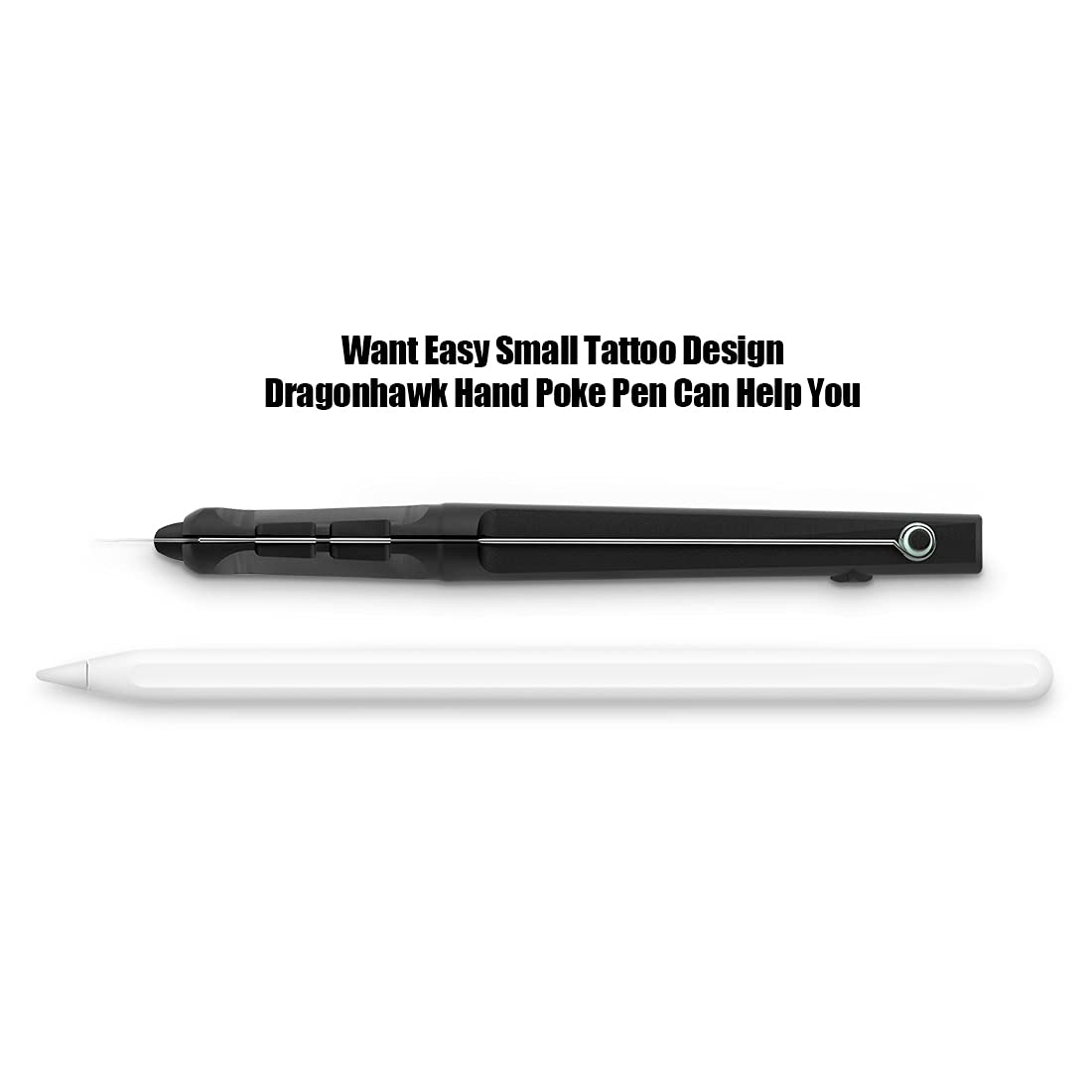 Dragonhawk pen grip detail demonstrating ergonomic comfort and stability