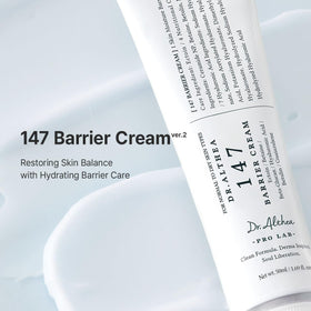 Dr.Althea cream texture swipe on skin highlighting lightweight absorbency
