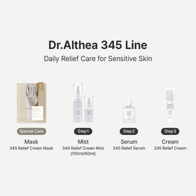 Dr.Althea mist applied over makeup, refreshes without disturbing cosmetics