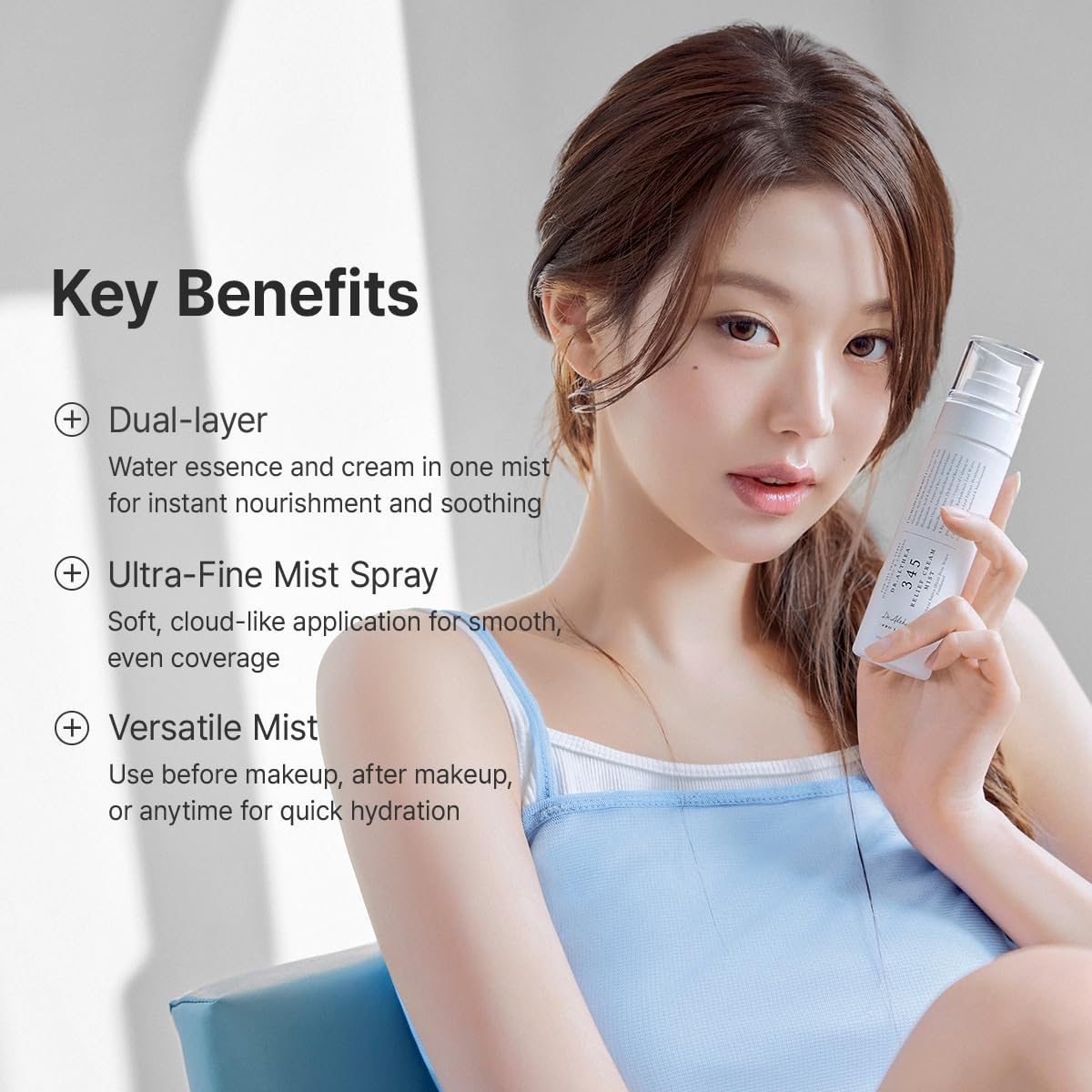Dr.Althea close-up of product droplet texture highlighting lightweight absorption
